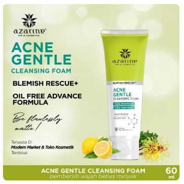 ✨SHASYA✨ AZARINE Intense Acne &amp; Repair Series | Acne Gentle Cleansing Foam, Acne Spot Gel (✔️BPOM)