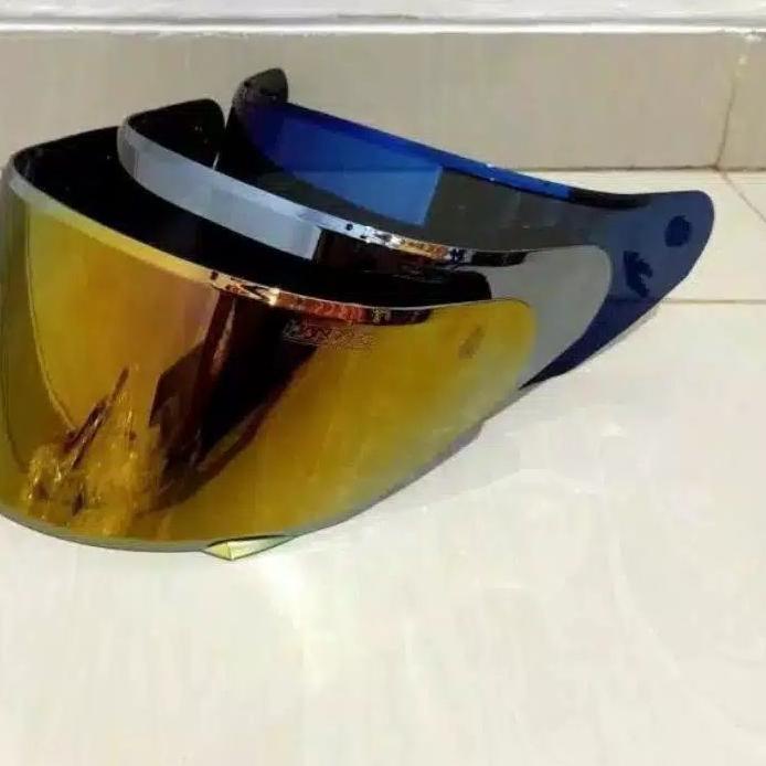 Trend - Flat visor NHK gp1000 / kaca helm NHK GP 1000 NHK GP Tech iridium silver iridium blue kaca h