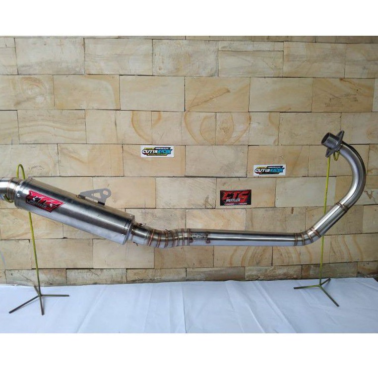 knalpot CTS kompetisi Leher full Bending Mp Tiger cb gl