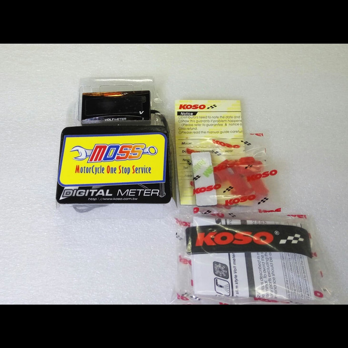 Voltmeter Volt Meter Digital KOSO Slim | Original Product