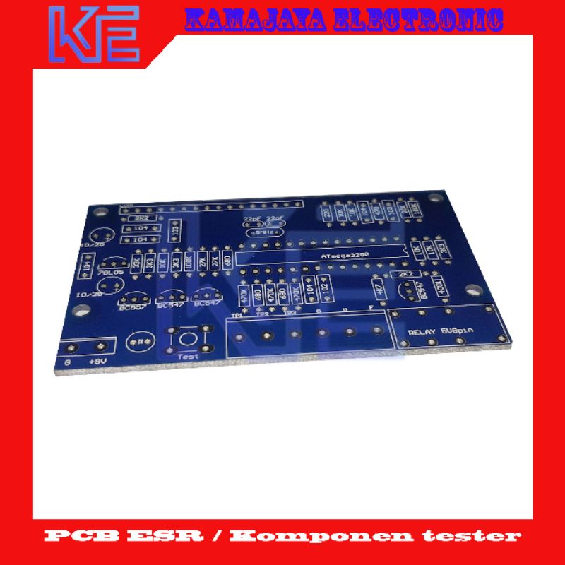 PCB ESR Meter digital ATmega328 with protect