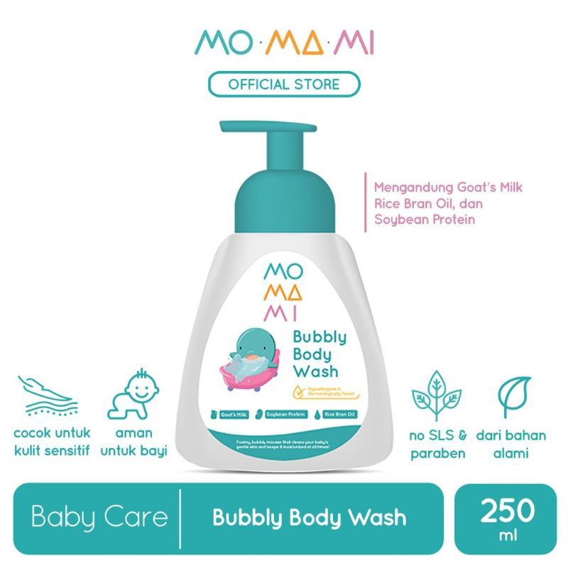 MOMAMI Bubbly Body Happy Hair Softie Top to Toe Wash