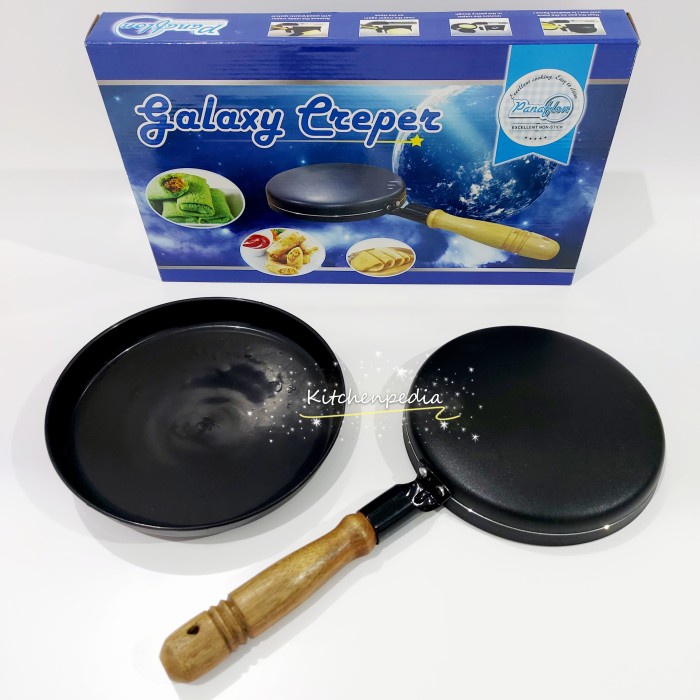 panci wajan Galaxy Creper / Dadar Gulung / Kulit Lumpia / Teflon teflon keramik teflon maxim teflon 