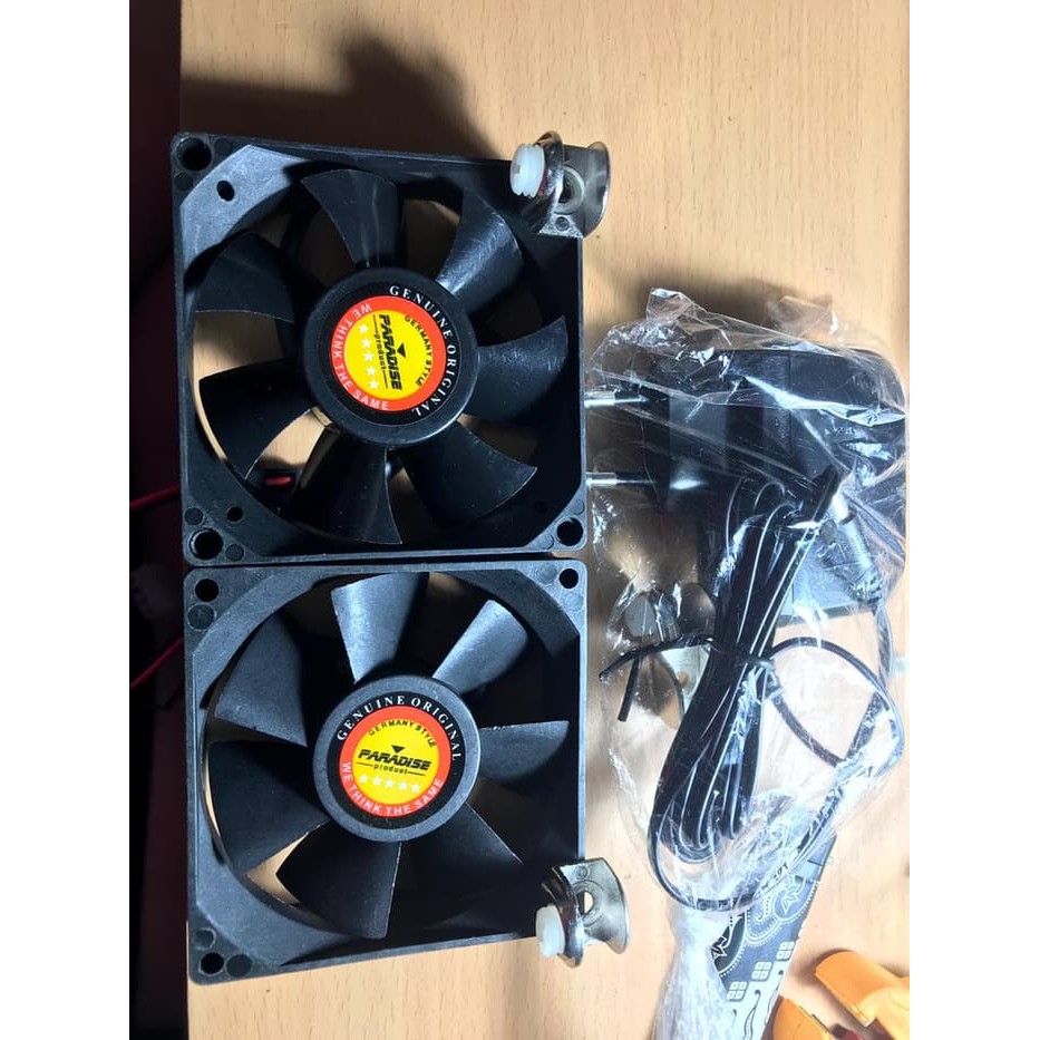 COOLING FAN KIPAS PENDINGIN AQUASCAPE AQUARIUM DOUBLE