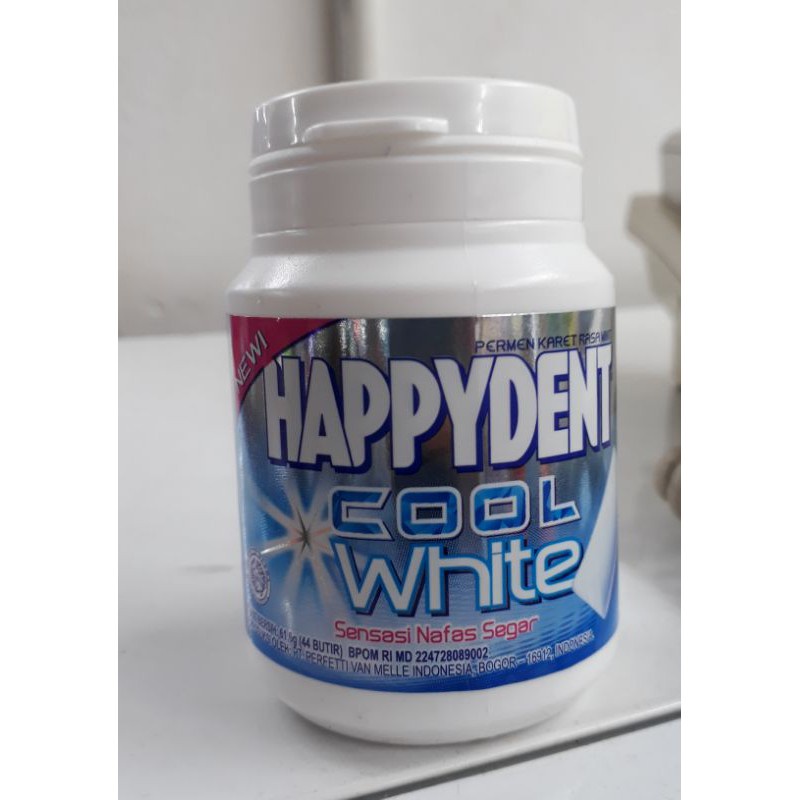 Happydent White Rasa Mint Botol 70 gram