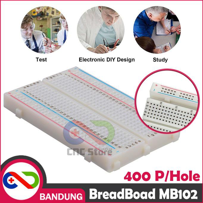 CNC BREADBOARD MINI SOLDERLESS 400 400P