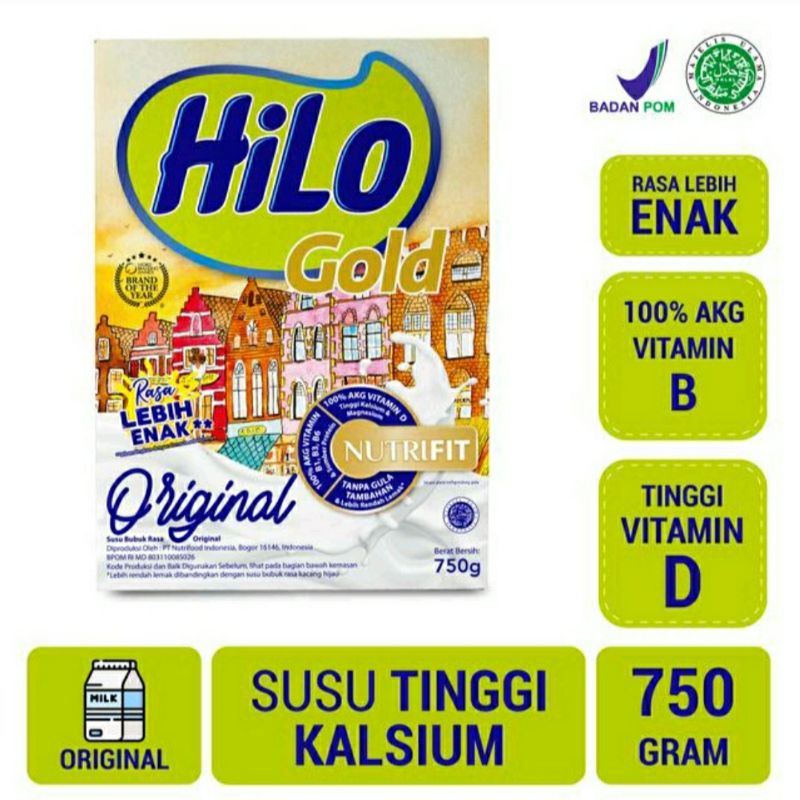 

HiLo Gold Original 750g 750gr