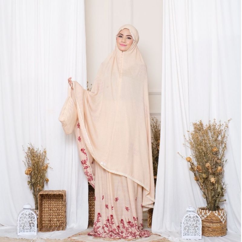 MUKENA ZIANISA BORDER KHANSA SERIES ALLSIZE