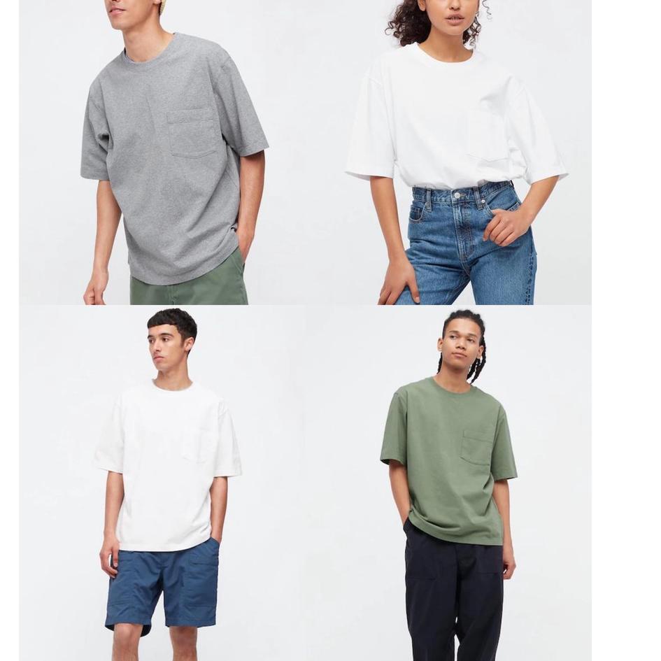 Koleksi Terbaru.. Uniqlo Pocket Oversize T shirt