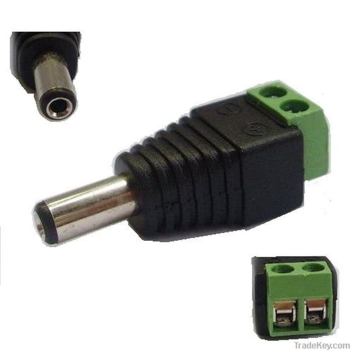 CONNECTOR VISILINK JACK DC 1 PACK ISI 50 PCS