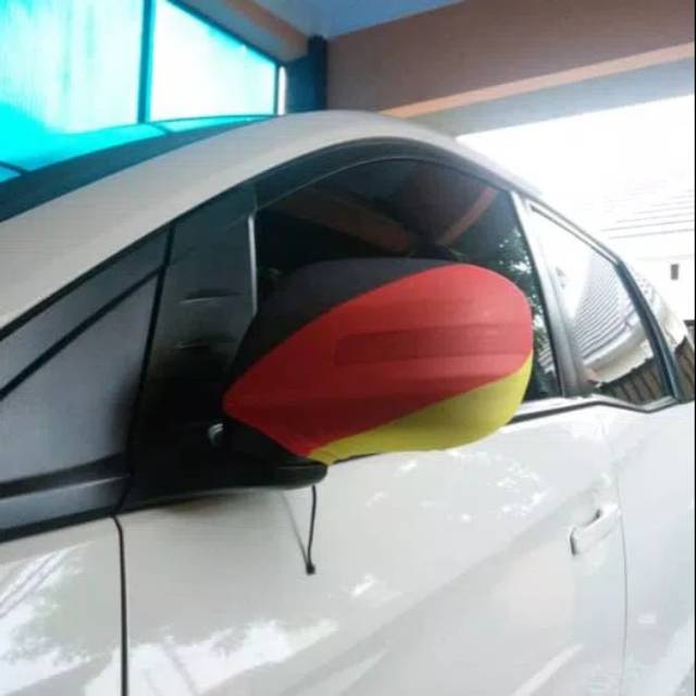 Cover Spion Mobil Bendera Negara Untuk Penggemar Bola