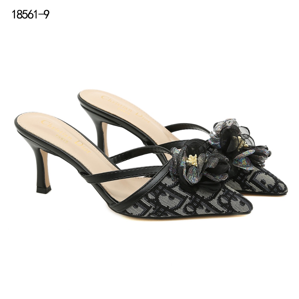 CD Jacquard Heels #18561-9