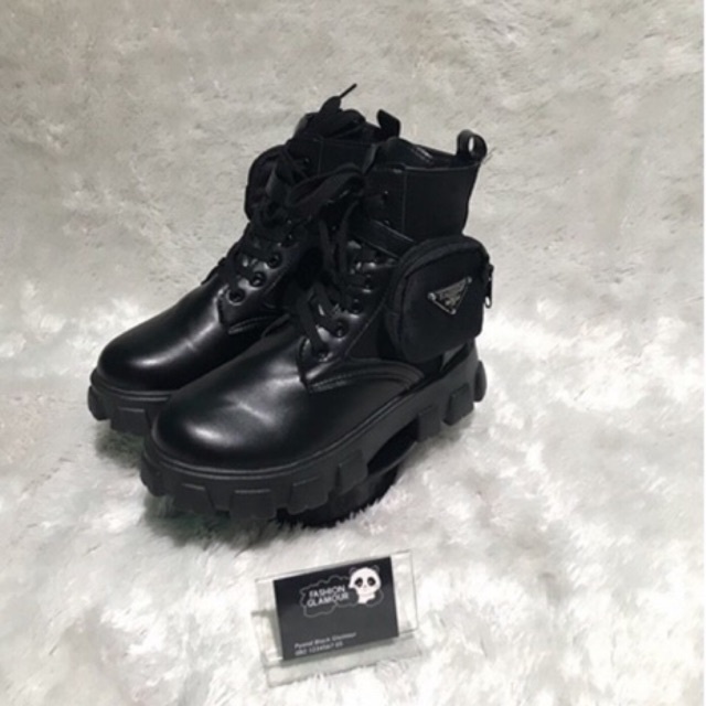 BT70 SEPATU BOOTS IMPORT WANITA KOREA BTS BRITISH MARTIN INGGRIS