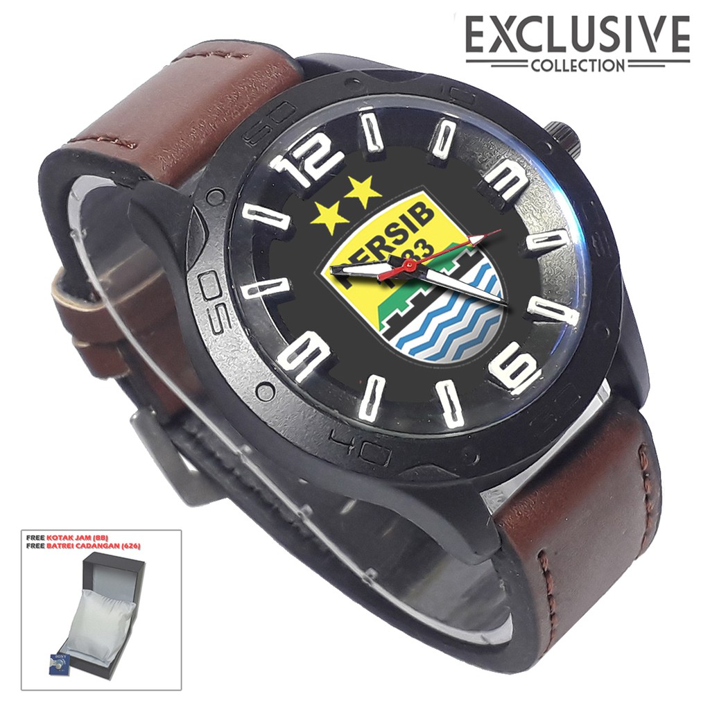 Jam tangan PERSIB BANDUNG Kalep Coklat (Exclusive)