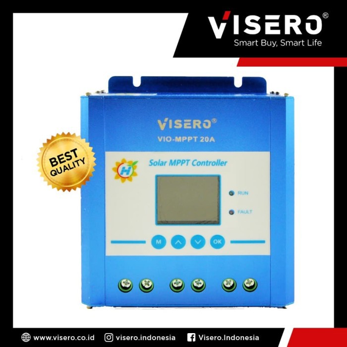 Solar Charge Control MPPT 20A Visero (VIO-MPPT-20A)