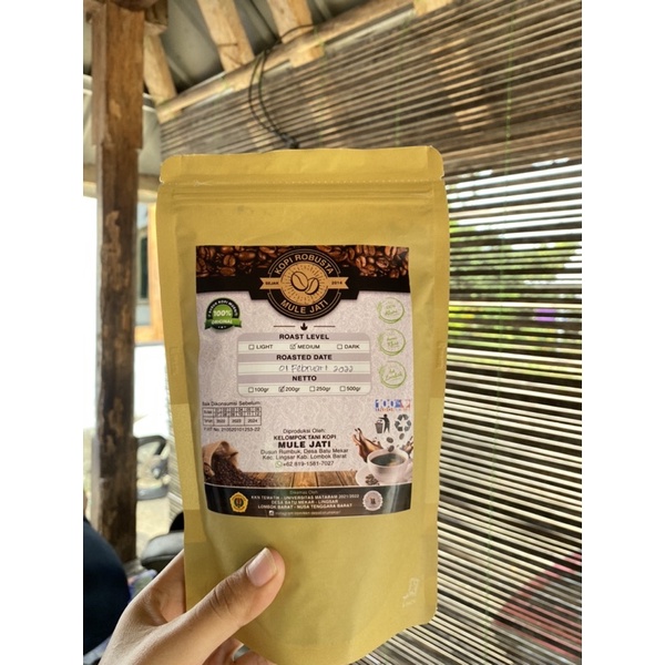 

KOPI ROBUSTA MULEJATI 200 gr (Medium Roasted)