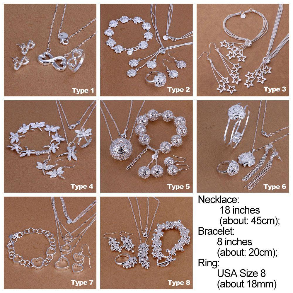 Preva 1set Perhiasan Fashion Kit Indah Capung Hati Bintang Perlengkapan Pernikahan Anting Cincin