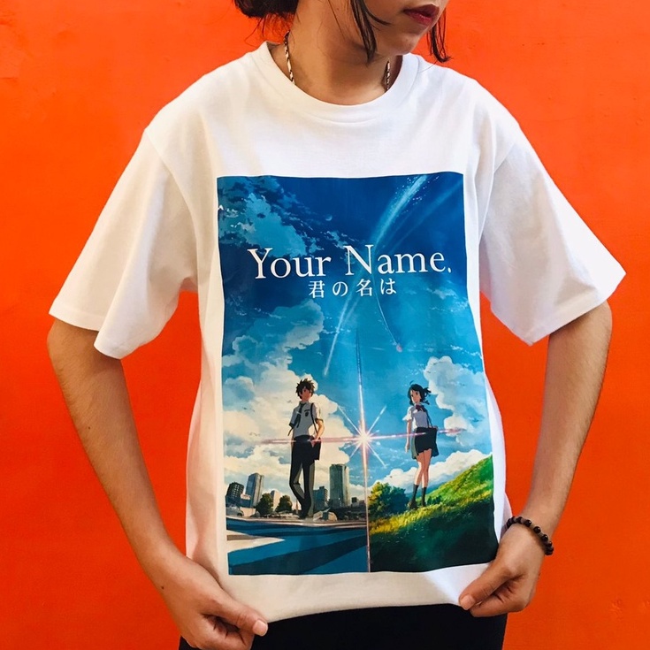 Tshirt Kimi no Nawa Portrait Anime Manga Premium Unisex