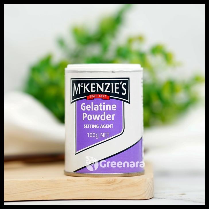 

TERBARUU!! MCKENZIES Gelatine Powder 100gr / Tepung Gelatin SALE