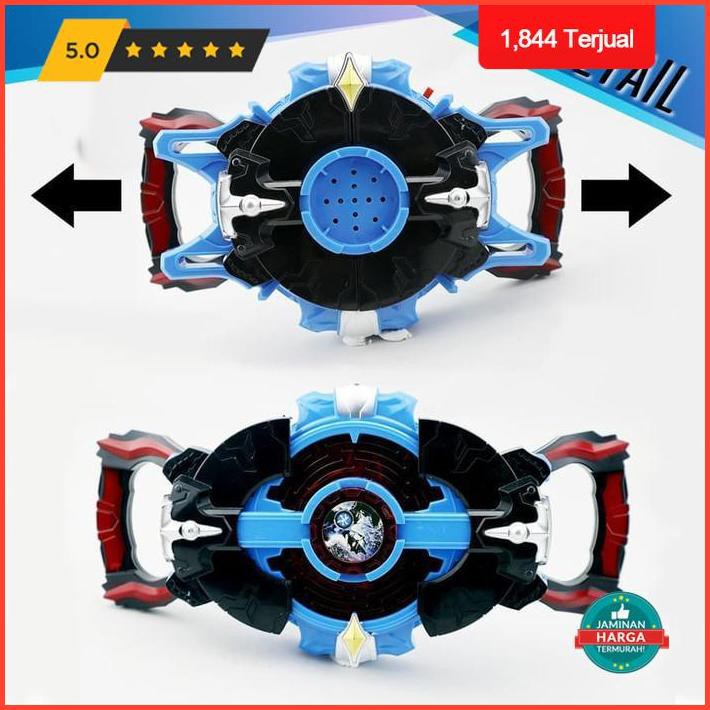 Action Figure Mainan Anak Bandai Super Hero Ultraman R/B Dx R/B Rube Gyro Weapon Limited