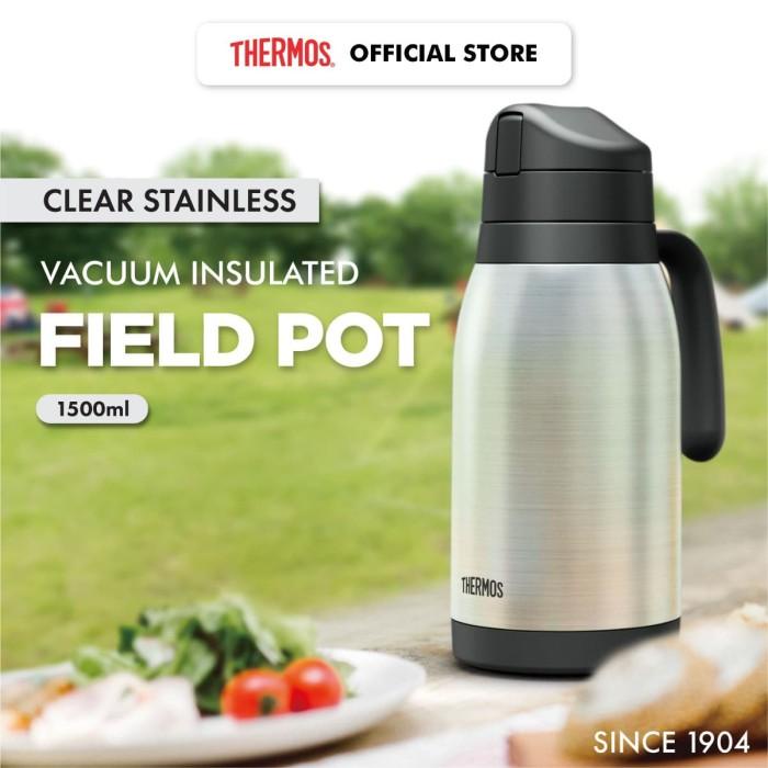 Bekal / Thermos Vacuum Carafe 1500Ml Clear Stainless (Thy-1500-Cs)