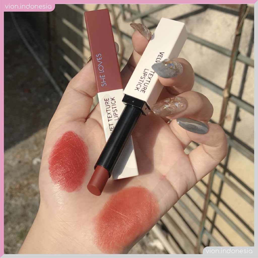 She Loves Superstay Matte Ink Velvet Lipstick Make Up Lipstik Tahan Lama Original Sheloves SL028