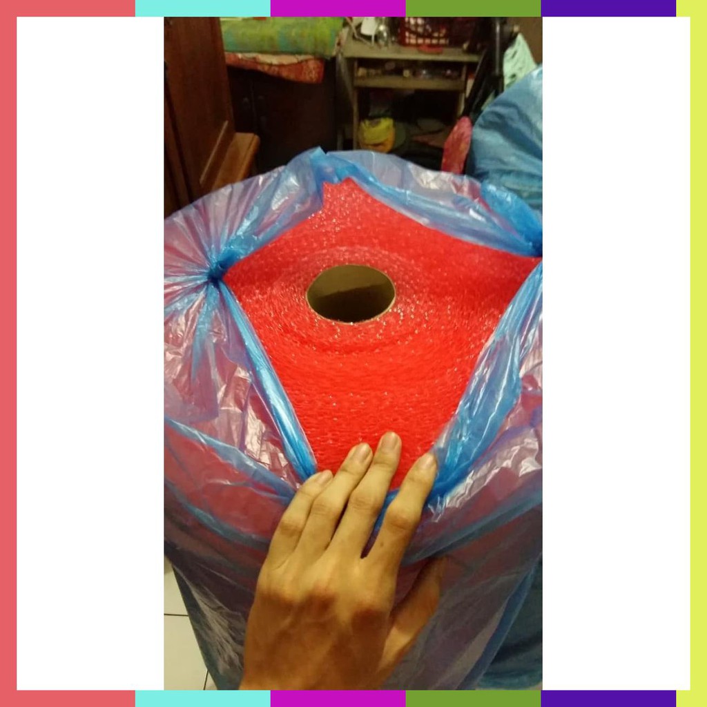 

Bubble Wrap Tebal Warna Hitam / Merah / Biru