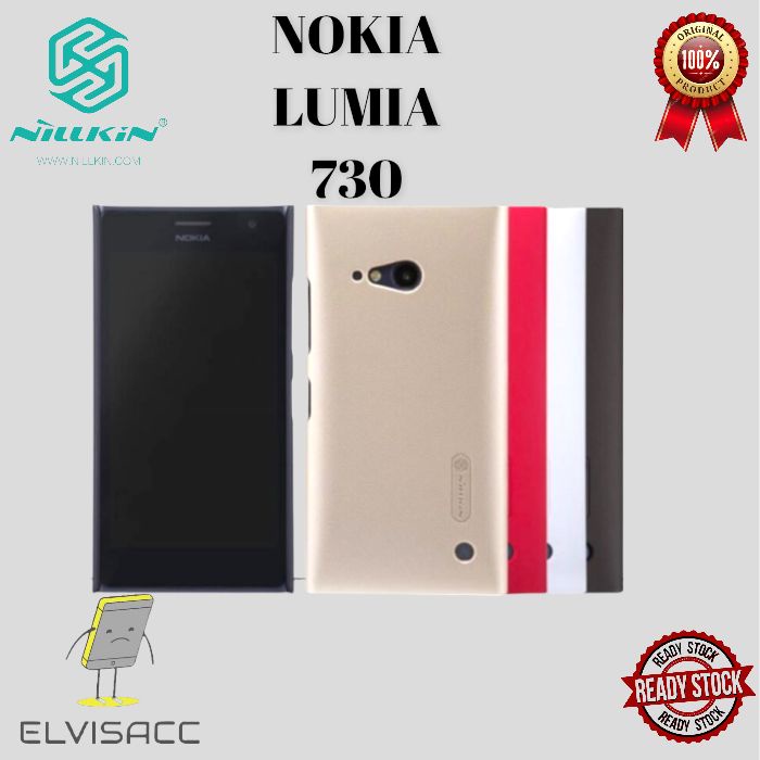 NOKIA LUMIA 730 NILLKIN HARDCAASE FROSTED SHIELD ORIGINAL