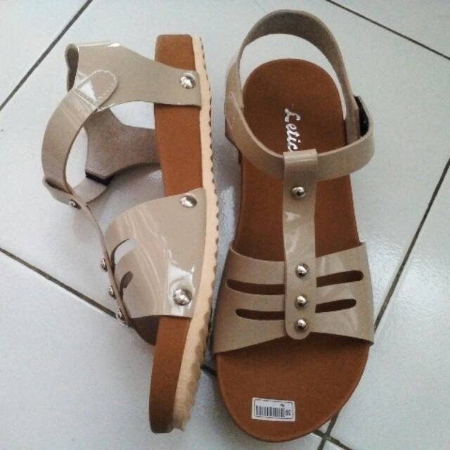 Sandal leticia Mocca
