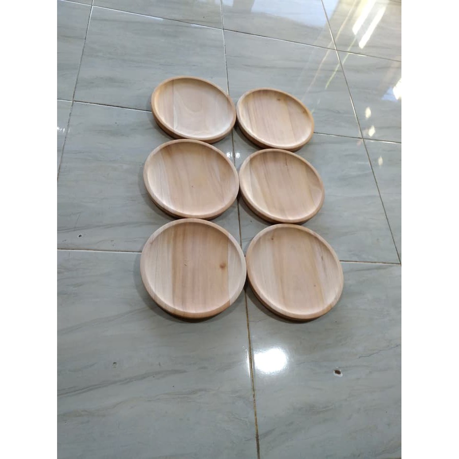 Cobek Kayu Diameter 19 cm