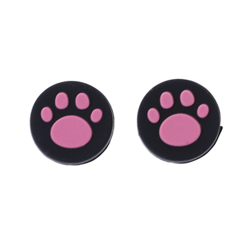 CRE  2pcs Cat Paw Analog Controller Thumbstick Grip Cap Protective Cover For Sony PlayStation Ps Vita PS Vita PSV 1000/2000 Slim