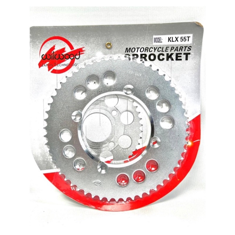 Gear Belakang WILWOOD KLX 55T - KLX SSS/GEAR SSS BELAKANG KLX/GEAR BELAKANG KLX BF SSS