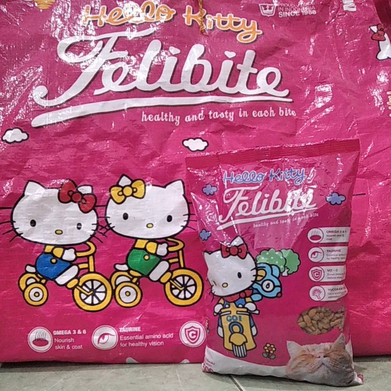 Felibite Tuna 500gr Bentuk Ikan Makanan Kucing Felibite