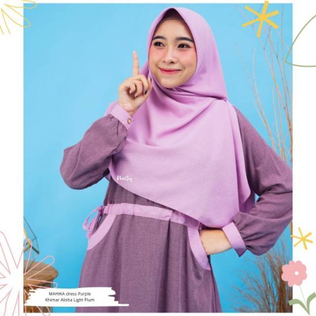 SQUARE HIJAB  supernova / jilbab segi empat Alisha ori Naisy