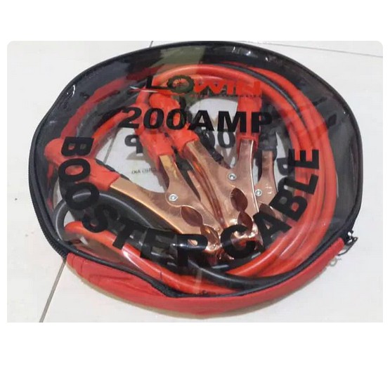 Jual KABEL JUMPER AKI 200 AMPERE / CABLE ACCU / BOOSTER AKI 200A ACU