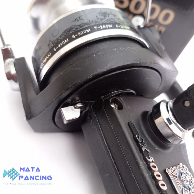 Reel banax sx4000 sx5000 super metal gear full metal body reel badak sangat kuat