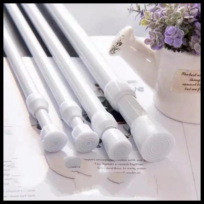 Tiang Fleksibel Gorden Ukuran 100Cm-200Cm Batang Gorden Hordeng Tirai