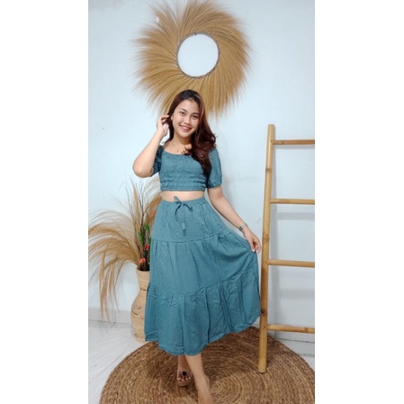 ONESET CACA |ONESET CROP | SET RAYON CROP