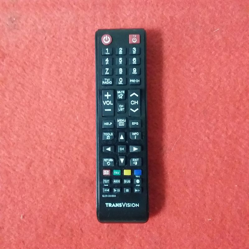 REMOTE TV TRANSVISION-SAMSUNG SERI GL59-00180A ORIGINAL