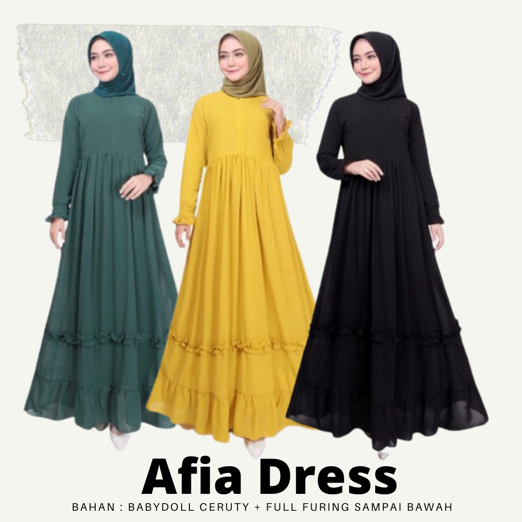 Dress muslim - dress gamis - baju dress wanita dress wanita fashion muslim baju dress wanita muslim
