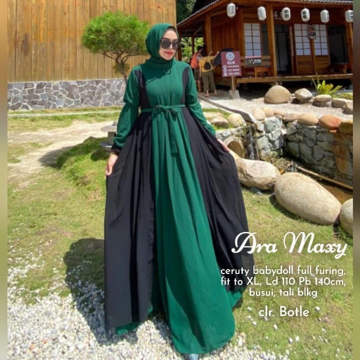 ARA MAXY/DRESS MAXY TALI WANITA MUSLIM