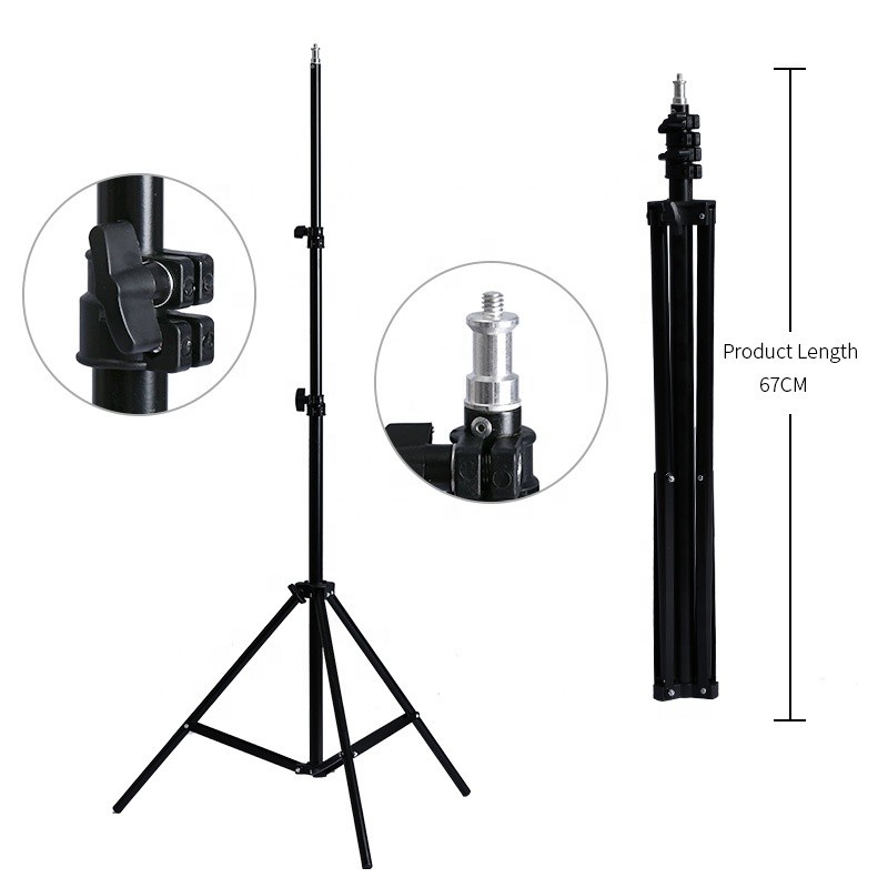 Tripod 2.1m Hp Stand 2.1 Meter Stand Holder Phone Holder non holder tripod handphone kamera