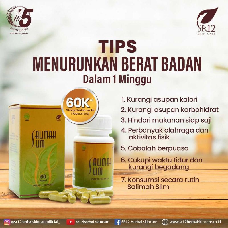 PELANGSING SALIMAH SLIM / OBAT HERBAL LANGSING