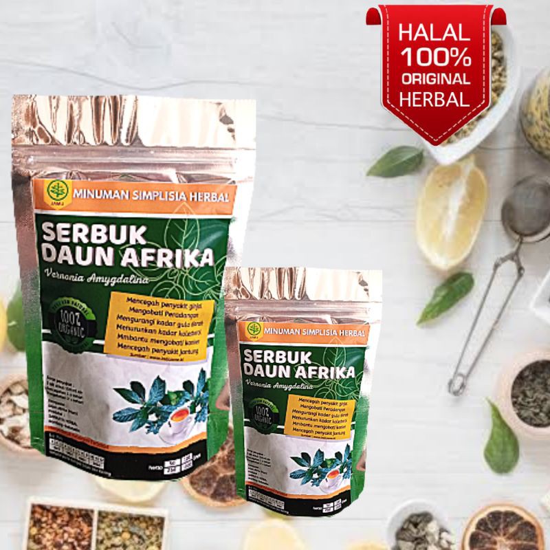 

Simplisia Herbal Serbuk Daun Afrika Murni