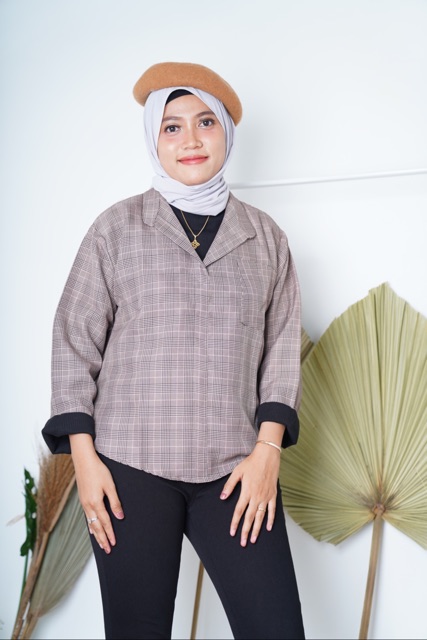 TARTAN BLOUSE INNER NEMPEL