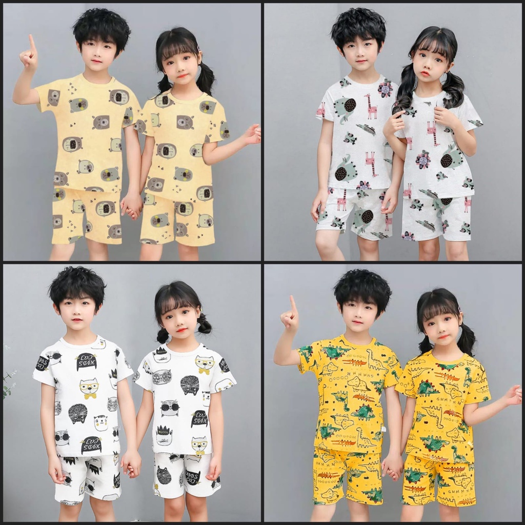 Baju tidur anak/setelan baju tidur anak/baju anak