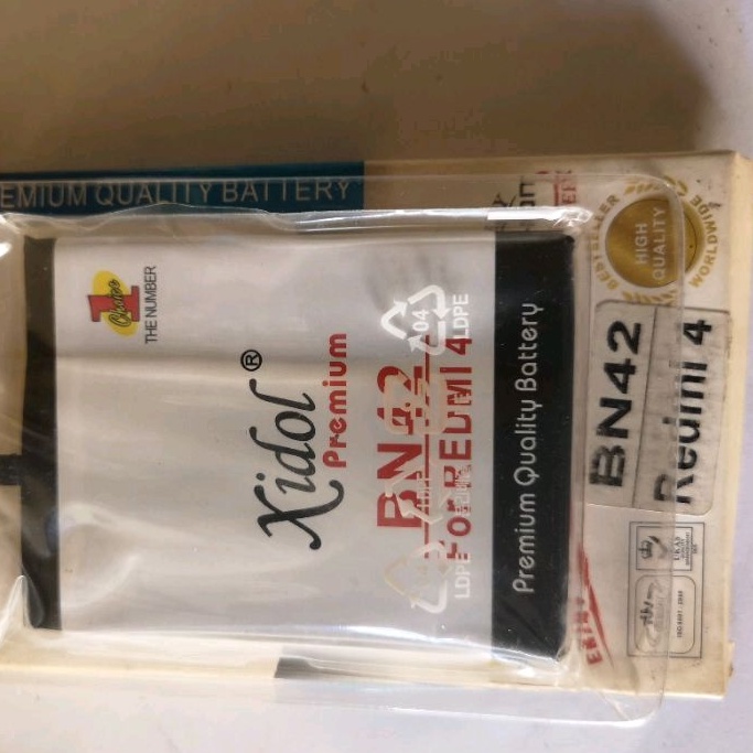 baterai xidol redmi 4 bn42