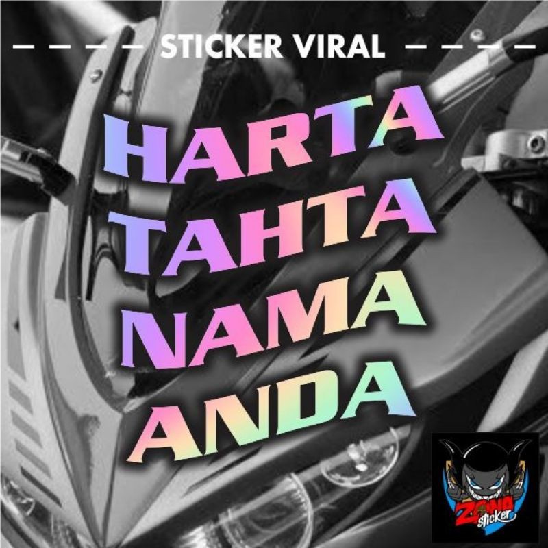 

STICKER HOLOGRAM TERMURAH | HARTA TAHTA COSTUM