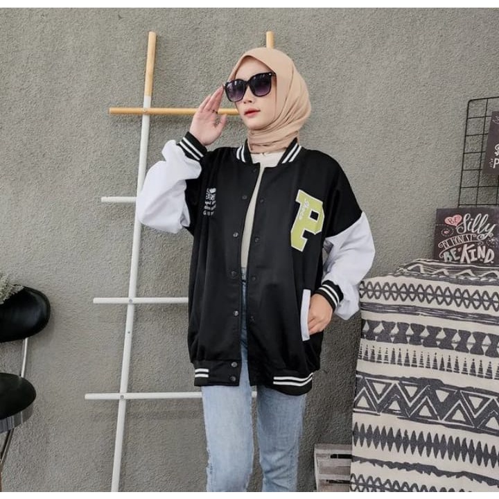 Sweater Wanita Grosir Berkualitas - P Baseball