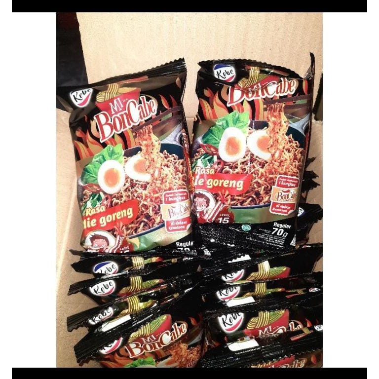 

KOBE mi goreng Boncabe 70gr gram level 15